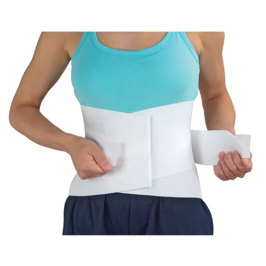 Lumbar Support Back Brace with Removable Steel Stays for Lower Back Pain Relief