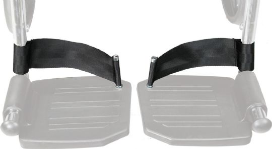 Drive Medical Additional Security Heel Loops for Wheelchairs