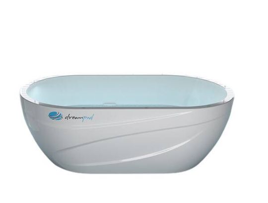 Ice Bath with Chiller - Fiberglass for Home and Commercial Use - White from Dreampod