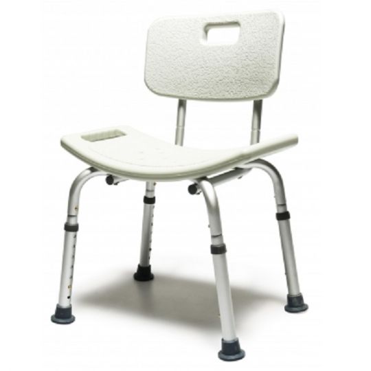 Lumex Shower Chair with Backrest - Platinum Collection