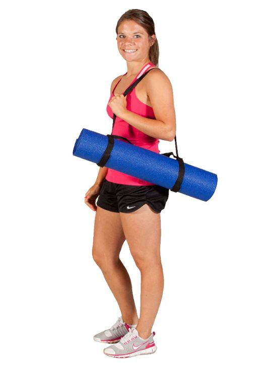Yoga Mat Carry Strap, Sling with loops and D-Rings