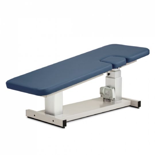 Imaging Exam Table, Flat Top with Drop Window & Dual Column Lift, by Clinton Industries
