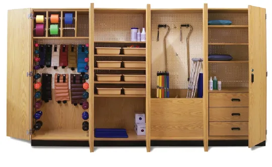 Hausmann Thera-Wall Therapy Storage System