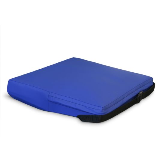 APEX CORE Wedge Wheelchair Cushion with High Density Foam and Water-Resistant Cover by NYOrtho