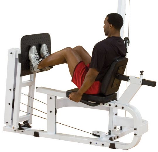 Leg Press Option for Body-Solid EXM4000S Home Gym