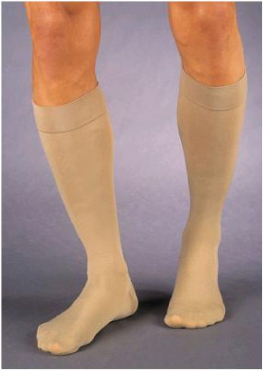 Jobst Relief Knee High Compression Stockings with Open Toe