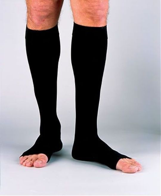 Jobst for Men 30-40 mmHg Knee High Ribbed Compression Socks