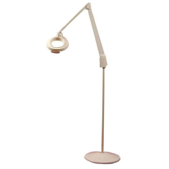 Magnifying Floor Lamp 3X and Bright LED Floor Lamp Hand Free with Adjustable Gooseneck