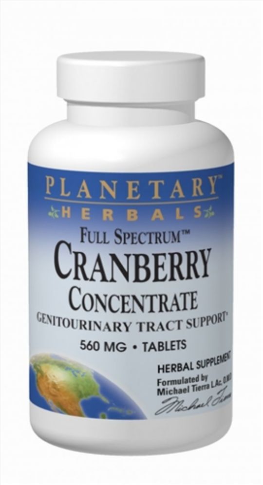Planetary Herbals Cranberry Concentrate, Full Spectrum