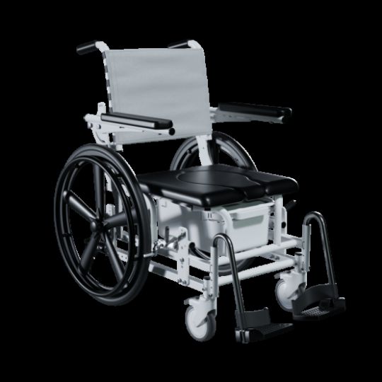 Sentinel Shower Commode Chair with Mag Wheels and 22 in. Seat Width | CS313-500 22 in.