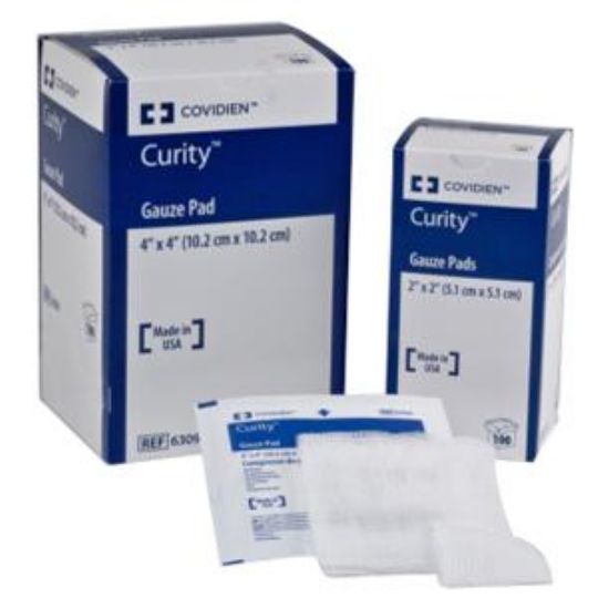 Curity Sterile Gauze Pads 2 Boxes Of 100