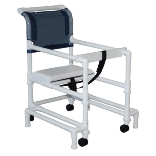Lumex Freedom PVC Walker with Seat and Safety Belt