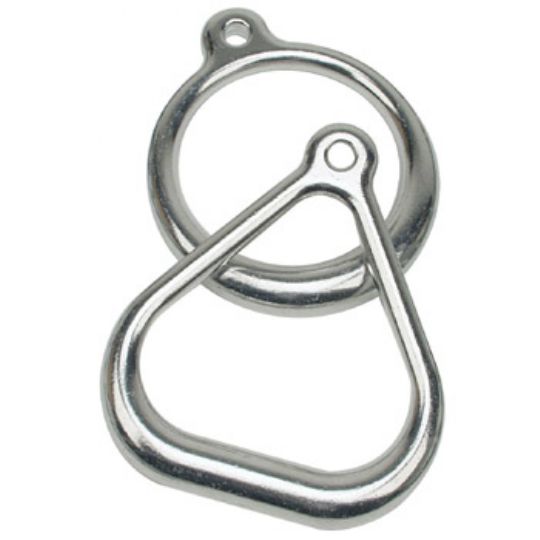 Commercial Polished Aluminum Ring or Triangle