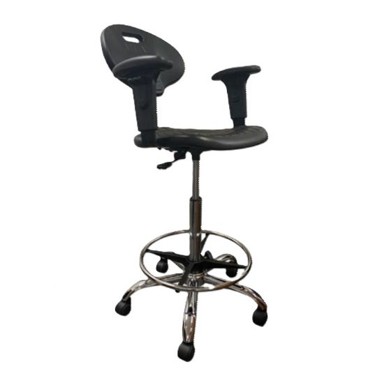 Lab and Classroom Chair with Pneumatic Seat Height Adjustment and Heavy Duty Duty Casters by Pivotal Health Solutions