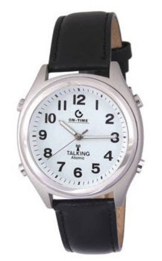 Atomic Watch with Talking Alarm and Date