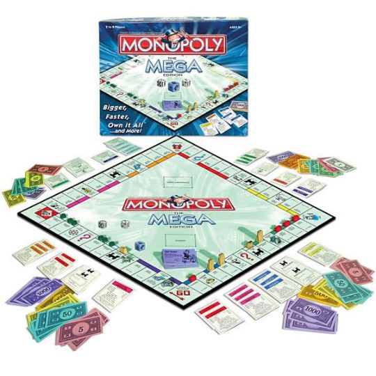 slim fluweel smokkel Monopoly - The Mega Edition DISCOUNT SALE