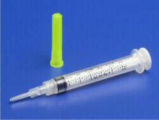 5-set Syringe With Blunt Tip Needle, W/ Clear, Tip Cap For Glue