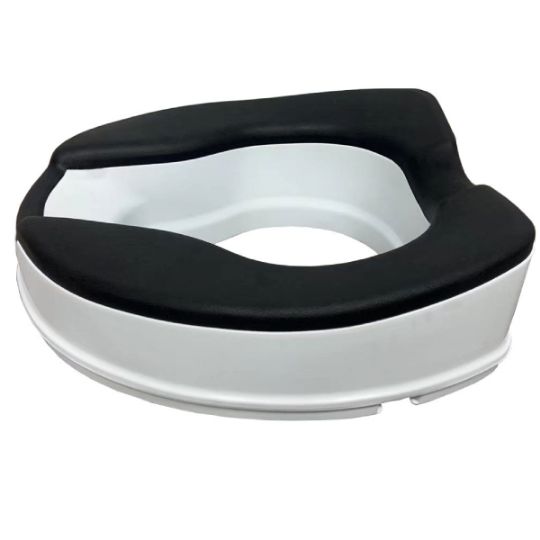 4 inch Raised Toilet Seat with Soft Surface by INNO Medical Supply