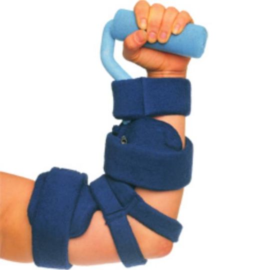 Comfy Splints Goniometer Elbow Hand Roll Combo