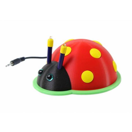Ladybug Assistive Switch Toy with Lights, Music and Vibration