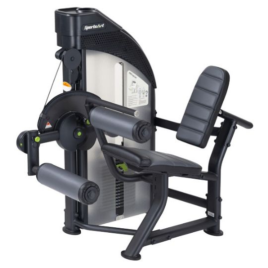 Leg Curl Machine with Plastic Shroud and Steel Guide Rods by SportsArt