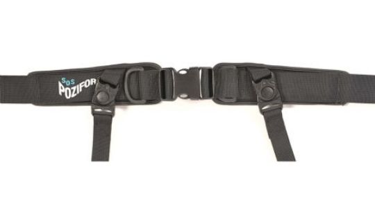 Drive Medical 4-Point Pelvic Positioning Belts with Push Button or Side Release