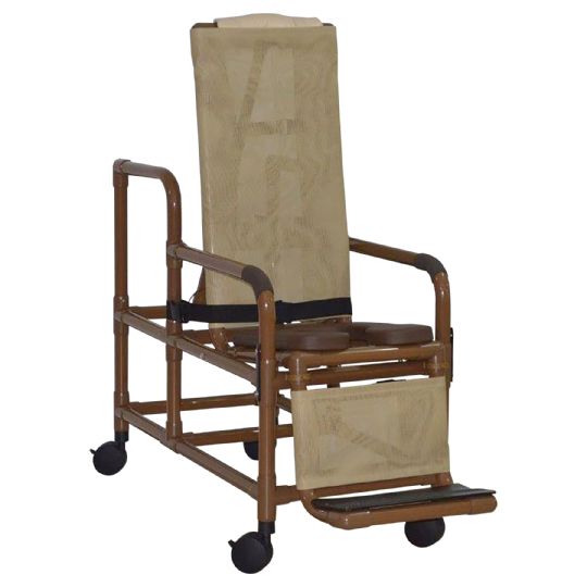 Wood Tone Tilt-N-Space Shower Chair
