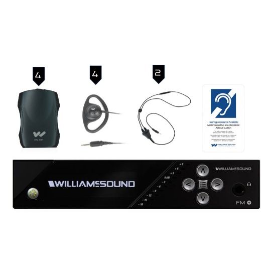 Personal Sound Amplification System - FM Plus Large-Area Assistive Listening System by Williams Sound