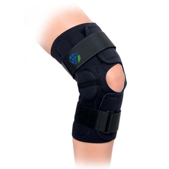 Hinged Knee Brace with Medial and Lateral Support by Advanced Orthopaedics