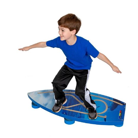 Surfboard Balance Board for Student Balance | ABC Pathways Surfboard from KidsFit