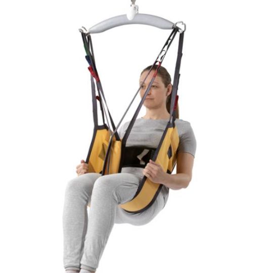 Guldmann Active Micro Plus Toilet Sling with Adjustable Support Strap and Lifting Capacity up to 560 Pounds