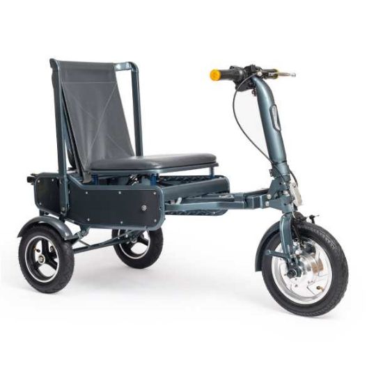 eFOLDi Explorer Foldable Mobility Scooter with 265 lbs. Capacity and 14 Mile Charge by Afikim