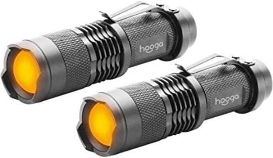 Amber Flashlights (comes in pack of 2)
