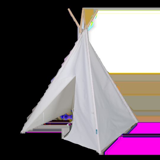 Sensory Tent with Teepee Design in White Color for Stimulative Play