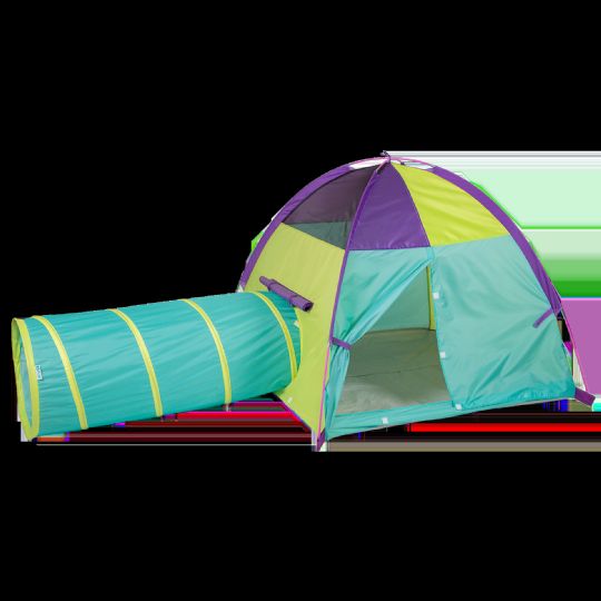 Neon Hide-Me Tent and Tunnel Play Combo