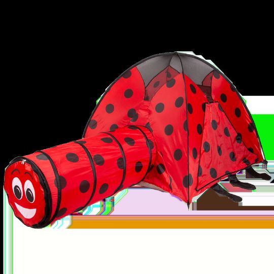 Ladybug Tent and Tunnel Play Combo