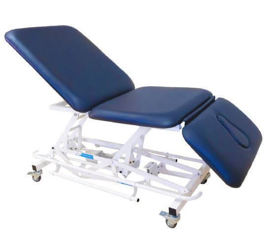 Adjustable Treatment Table with 3 Sections in Electric or Hydraulic Options by Stonehaven Medical