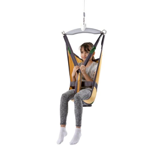 Kids Lifting Sling with Padded Legs -  Net Polyester and 560 Pound Lifting Capacity