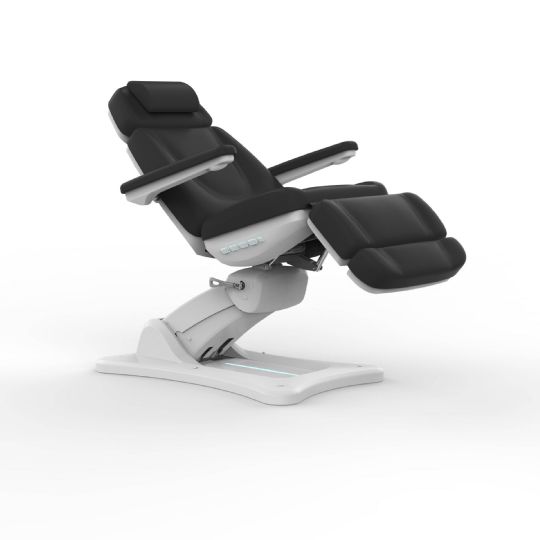 Electric Facial Spa Chair with Adjustable Headrest and Motorized Controls -  2246BN by Silver Fox