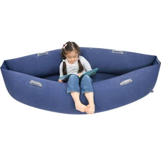 Peapod Chair for Children | Blue Sensory Bean by KidsFit