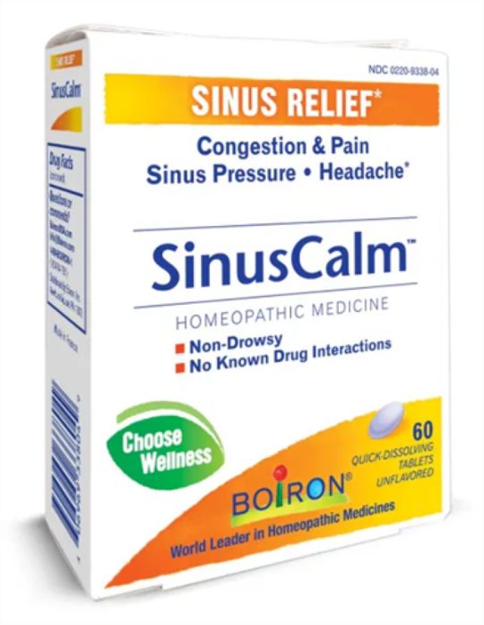 Boiron Sinusalia Homeopathic Sinus Relief Medicine