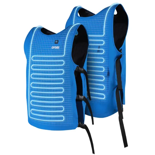 Gobi Heat Breeze Cooling Vest - Unisex with 15 oz Ice Core for