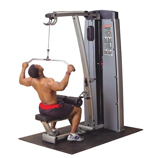 How To Use The Lat Pulldown Machine For Best Results - Steel Supplements