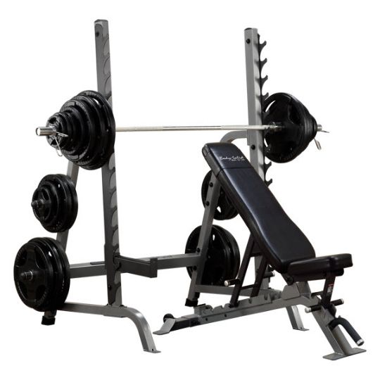 Body-Solid Bench Rack Combo