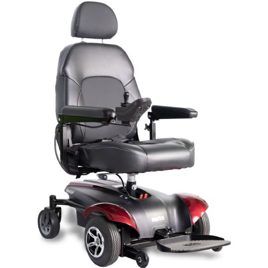 Full Sized Power Wheelchair with 300 Pounds Weight Capacity and 5 Mph Top Speed - Vision CF by Merits USA