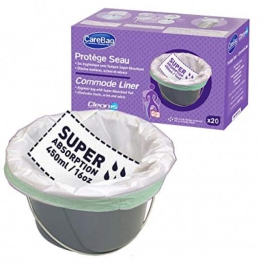 Cleanis Commode Liner with Absorbent Pad