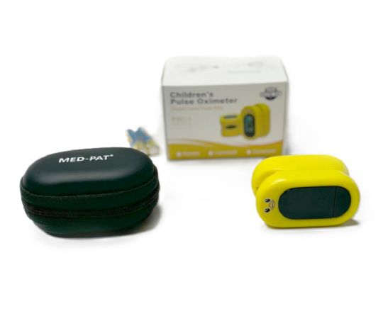 Portable Oximeter with Children Motive and Safety Strap | Med-Pat PXC-1