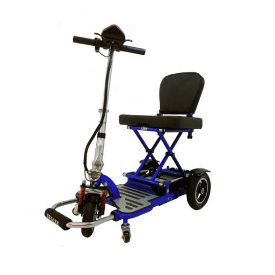 TRIAXE CRUZE 3 Wheel Mobility Scooter By Enhance Mobility - Reflex Blue Color Option