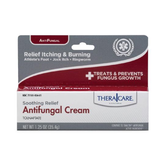 Antifungal Skin Cream with Tolnaftate 1% - Case of 24 - Theracare