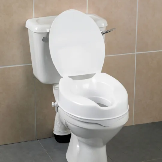 Savanah Raised Toilet Seat with Lid FREE Shipping